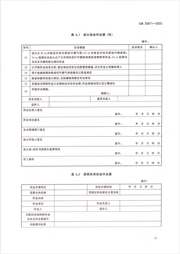 化學品安全生產