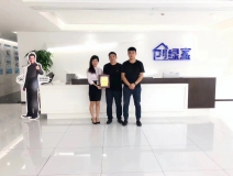 熱烈祝賀楊總、王總簽約創(chuàng)綠家長春市區(qū)級(jí)代理！