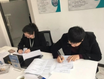 熱烈祝賀劉總、褚總簽約創(chuàng)綠家浙江省臺州市縣級代理！